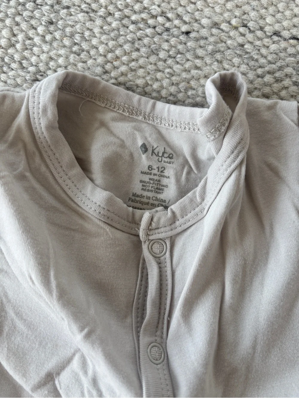 Kyte Baby Oat Snap Romper